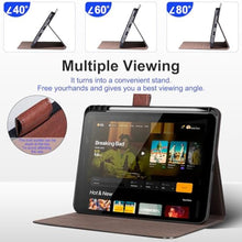 Load image into Gallery viewer, CPNVWA Leather Case for iPad Pro 11 Inch M5 2025 / M4 2024, Red_214