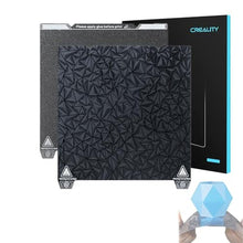 Load image into Gallery viewer, Creality Upgraded Double-sided Printing Platform 235*235mm (Glossy PEO + Coated PEI), Magnetic Flexible Steel Plate, 3D Printer Platform for K1/Ender-3 S1/5 S1/3 S1Pro/3/3 Pro/3S/3V2/Ender-5/5S/5Pro, DoublesidedPlatformglossyPeoCoatedPei_1