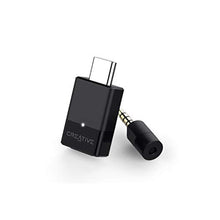Load image into Gallery viewer, Creative BT-W3 Bluetooth 5.0 USB-C Audio Transmitter, aptX LL and aptX HD, 3.5 mm Analog Mic for Voice Chat Support, Codec Indicator and Selection, Plug-and-Play for PS4, Nintendo Switch, PC, and Mac, BluetoothAudioTransmitter_1