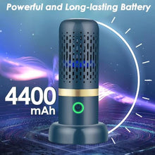 Load image into Gallery viewer, Cudinham Fruit and Vegetable Purifier Cleaner Washing Machine Upgraded Capsule Shape Disinfection OH-ion Purification Technology for Cleaning Veggie Grains Rice Meat Seafood, Blue Ocean_4