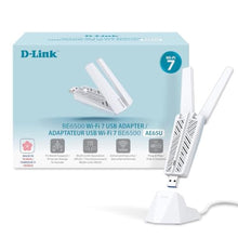 Load image into Gallery viewer, D-Link Wi-Fi 7 USB 3.0 Adapter, Wireless Internet for PC, Desktop, Laptop, White_1