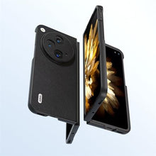 Load image into Gallery viewer, DAMONDY for OnePlus Open Case,OnePlus Open Flip Case,Back Cover Premium Genuine Leather Slim Thin Full Protective Phone Case for OnePlus Open -Black_1275
