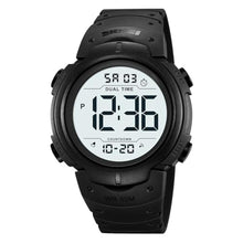 Load image into Gallery viewer, Datirzyx Mens Digital Watch Large Display Easy to Read Time Sports Watches Multifunction Stopwatch Timer Alarm Dual Time Date LED Light Wrist Watches for Men Women (Blackwhite)_1