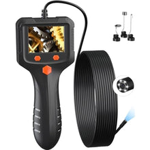Load image into Gallery viewer, Daxiongmao Borescope Camera, 1080P HD IP67 Waterproof Endoscope with LED Light, Flexible Snake Camera for Automotive Engine, Pipe, Wall & Vent Inspection, Black_1
