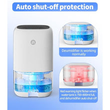 Load image into Gallery viewer, Dehumidifier, 35 OZ Small Dehumidifiers for Bedroom for Home, Quiet with Auto Shut Off, Dehumidifiers for Bedroom (280 sq. ft), Bathroom, RV, Closet, White_5355