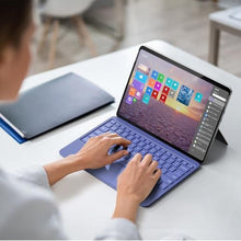 Load image into Gallery viewer, delicase Magnetic Bluetooth Keyboard Cover for Surface Pro 12" 1st 12 inch Laptop Released in 2025 with Backlit (Black)_864