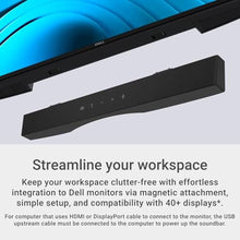 Load image into Gallery viewer, Dell Pro Premium Conferencing Soundbar SB725, LED Status Indicator, Black_90