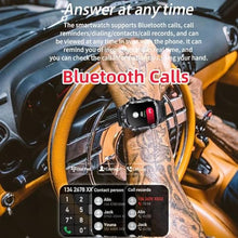 Load image into Gallery viewer, Desong Military Smart Watch for Men (Make/Answer Call), 2.01" HD Screen Smartwatches for Android and iPhone,Long Time Standby Fitness Tracker/Flashlight/Waterproof/Heart Rate/Sleep/100+ Sport Modes, Black_1745