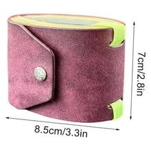 Load image into Gallery viewer, DGDXLMPNR The Cash Wrap Wallet, Fast Cash Access Money Holder For Cash, Leather Money Wallet Organizer, Handy Purse Bands With Magnetic Clasp(Blue)_721