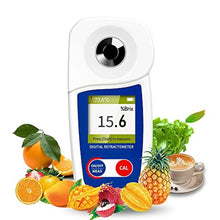 Load image into Gallery viewer, Digital Brix Refractometer Flagfront brix Meter Refractometer Automatic Temperature Compensation Brix Refractometer Range 0-55%0.1% Precision for Fruit Juice Coffee, Blue_1