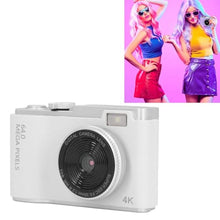 Load image into Gallery viewer, Digital Camera, 48MP Vlogging Camera with 16X Digital Zoom, Anti-Shake, Beauty Filter, 2.4 Inch LCD Screen, Compact Selfie Camera for Kids Teens, for Vlog Photos (White)_665