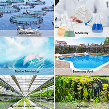 Load image into Gallery viewer, Digital Salinity Tester for Salt Water - Waterproof IP67 Salinity Meter with ATC Large Range 0-200ppt Saltwater Tester for Seawater, Aquariums, Marine Monitoring, and Koi Fish Pond by ORAPXI, Black_8515