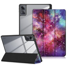 Load image into Gallery viewer, DINGGUAGUA Case for Xiaomi Redmi Pad SE 11 inch Shockproof Cover with Clear Transparent Back Shell Case for Xiaomi Redmi Pad SE 2023 Auto Wake/Sleep,Galaxy_1