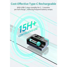 Load image into Gallery viewer, Dlypow Magnetic Battery Tester for AAA AA C D 9V, Button Cell & Rechargeables, black_1651