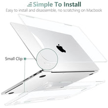 Load image into Gallery viewer, DONGKE Compatible with M5 MacBook Pro 14 inch Case M4 M3 M2 M1 2026 2024-2021 A3427 A3426 A3434 A3112 A3401 A3185 A2918 A2992 A2779 A2442 Pro Max, Plastic Hard Shell Coverr, Crystal Clear, CrystalClear_288