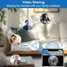 Load image into Gallery viewer, Doorbell Camera Wireless,Head-to-Toe Video - No Subscription Required,2K HD Live View,Two-Way Talk,Smart Video Doorbell with Chime,Motion Alerts,Compatible with Alexa &Google(2.4G WiFi), Black_185