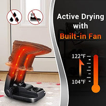 Load image into Gallery viewer, Dr. Prepare Boot Dryer Shoe Dryer, Glove Dryer & Boot Warmer with Heat Blower, Portable Adjustable Rack and Timer, Folding Design & Quick Drying for Shoes, Gloves, Hats, Socks, Ski Boots, EasyKnob_305