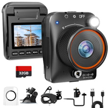 Load image into Gallery viewer, Dsoon Time Lapse Camera,1296P FHD MP4 Video&48MP, Outdoor IP66 Waterproof Timelapse Camera,Captures Plant Growth,Records Garden & Construction,Tracks Weather,6-Month Battery Life,Includes 32GB TF Card, MatteBlack_1