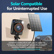 Load image into Gallery viewer, Dsoon Time Lapse Camera,1296P FHD MP4 Video&48MP, Outdoor IP66 Waterproof Timelapse Camera,Captures Plant Growth,Records Garden & Construction,Tracks Weather,6-Month Battery Life,Includes 32GB TF Card, MatteBlack_179