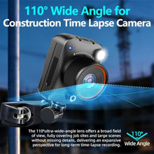 Load image into Gallery viewer, Dsoon Time Lapse Camera,1296P FHD MP4 Video&48MP, Outdoor IP66 Waterproof Timelapse Camera,Captures Plant Growth,Records Garden & Construction,Tracks Weather,6-Month Battery Life,Includes 32GB TF Card, MatteBlack_181