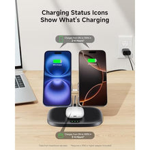 Load image into Gallery viewer, Dual Wireless Charger for iPhone 17, SwanScout 706M, Black_1221