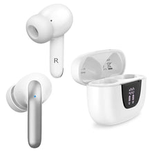 Load image into Gallery viewer, Ear bud Bluetooth 5.3 Wireless Earbuds ear phone with mic Noise Cancelling Waterproof Earphones blue tooth Headphones for iPhone Android ear phones 60H Playtime &Charging Case, Hi-Fi Stereo Bass, White_1