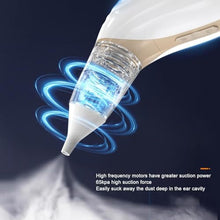 Load image into Gallery viewer, Ear Vacuum Wax Remover 3 Suction Levels Low Noise Rechargeable Ear Wax Removal Kit 5V 1A for Home Use_3835