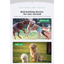 Load image into Gallery viewer, EFYUE Dog Bark Deterrent Device Mini Ultrasonic Dog Repellent, Portable Dog Training Device, Anti-Barking Device, Dog Repellent and Dog Prevention Device, Rechargeable Dog Bark Deterrent Devices, black_1890