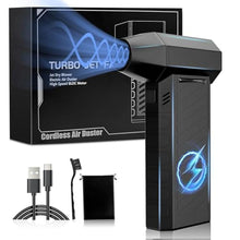 Load image into Gallery viewer, Electric Compressed Air Duster Cordless: 350000RPM Rechargeable Air Mini Blower for Computer Keyboard,Car,Outdoors - Electric Air Duster for Pc_1