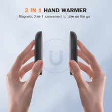 Load image into Gallery viewer, Electric Hand Warmers,2 Pack Magnetic Hand Warmer Aluminum Body, 5,000mAh, Black_1438