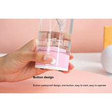 Load image into Gallery viewer, Electric Shaker Bottle, Shaker Bottles for Protein Shakes Mixes, Automatic Coffee Stirring Cup, Portable Mixer Cups and Blender Bottles Battery Powerful Mixer Cup 15 oz,Food grade material (Pink), Pinkwithheartshape_1077