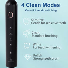 Load image into Gallery viewer, Electric Ultrasonic U-Shaped Toothbrush for Adults 360 Degree Deep Clean, Black_272