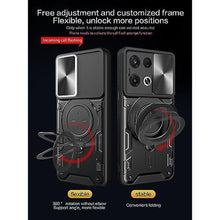 Load image into Gallery viewer, Elubugod Case for Xiaomi Poco X6 Pro 5G & Redmi K70E 5G - Slide Camera Lens Cover - Silver_1280