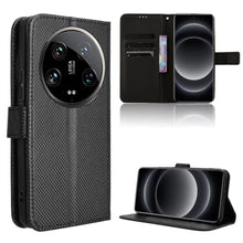 Load image into Gallery viewer, Elubugod Compatible with Xiaomi 14 Ultra Leather Case Cover,PU Leather flip Cover Compatible with Xiaomi 14 Ultra 5G 24031PN0DC Case Cover Black_1