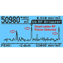 Load image into Gallery viewer, EMF Meter,Advanced GQ EMF-390 Multi-Field Electromagnetic Radiation 3-in-1 EMF ELF RF meter, 5G Cell Tower Smart meter Wifi Signal Detector RF up to 10GHz with Data Logger and 2.5Ghz Spectrum Analyzer_472