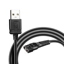 Load image into Gallery viewer, Emirrehgo for Panasonic ER-GK80-S Charger Charging Cord Compatible with Panasonic Body Groomer Hair Trimmer ER-GK80-S ER-GB70 ER-GB60 ER-GB80 Shaver Charger Cord Power Cord, Black_274