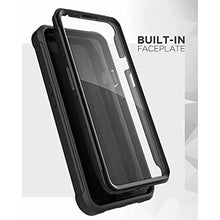 Load image into Gallery viewer, Encased Falcon Armor Designed for OnePlus 9 Case with Built-in Screen Protector and Belt Clip Holster (OnePlus 9 Pro), Black_7946