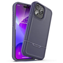 Load image into Gallery viewer, ENCASED Shockproof Case Compatible with iPhone 16 - Ultra Protective Heavy Duty Magnetic Phone Cover, Rebel Series (Purple, iPhone 15 Pro Max)_1
