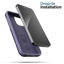 Load image into Gallery viewer, ENCASED Shockproof Case Compatible with iPhone 16 - Ultra Protective Heavy Duty Magnetic Phone Cover, Rebel Series (Purple, iPhone 15 Pro Max)_1294