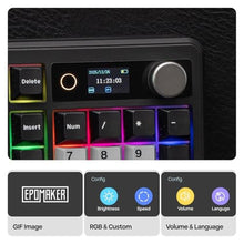 Load image into Gallery viewer, EPOMAKER TH99 PRO 96% Mechanical Keyboard with Screen & Knob, 10000mAh, Black_621
