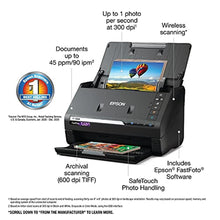 Load image into Gallery viewer, Epson FastFoto FF-680W Wireless High-Speed Duplex Photo and Document Scanner and System with USB Connect and Mobile Scanning, Black_8078