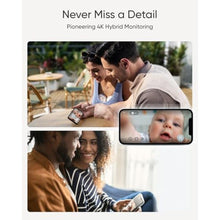 Load image into Gallery viewer, eufy Security Baby Monitor E21 with 4K UHD Camera, 5'' 720p Display, 8X Zoom, Hybrid Wi-Fi and No Wi-Fi Connection, 24/7 Recording in app, Pan-Tilt, Portable Camera with Built-in Battery, ANR_445