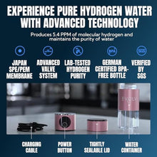 Load image into Gallery viewer, EVOLV Hydrogen Water Bottle, Water Ionizer, Leak Proof Design, Rose_421
