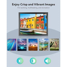 Load image into Gallery viewer, Eyoyo 8 inch Small Mini Monitor 1024x768 Resolution Car Rear View TFT LCD, Black_3902