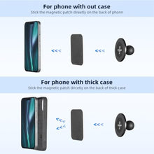 Load image into Gallery viewer, FANAUE SC-03T9 Car Mount Compatible with RAM Mount B Size Ball Head, Magnetic Phone Holder for Dashboard, Windshield & Other Car Accessories - 4.7 to 7.5 inch Smartphones, Gray_3722