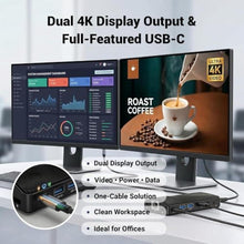 Load image into Gallery viewer, Fanless Mini PC Stick Win 11 Pro, Celeron J4105 8GB RAM 128GB eMMC Desktop Computer Stick, Support 4K HDMI, RJ45 Gigabit Ethernet, WiFi 5 for Industry IoT Media Business Office Digital Signage_1357