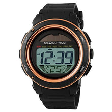 Load image into Gallery viewer, Fanmis S-shock Multi Function Digital LED Quartz Solar Power Black Sport Watches Rose Gold_509