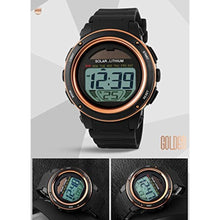 Load image into Gallery viewer, Fanmis S-shock Multi Function Digital LED Quartz Solar Power Black Sport Watches Rose Gold_512