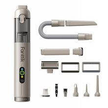 Load image into Gallery viewer, Fanttik Slim V10 Ultra Cordless Car Vacuum, 4-in-1 Portable Mini Vacuum with 19kPa Suction, Freely Combinable Accessories, 2 Suction Modes, Handheld Vac for Car, Small Jobs, Keyboard, Office (Brown)_1