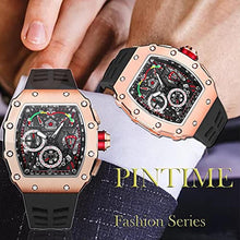 Load image into Gallery viewer, Fashion Mens Watch Hallow Punk Chronograph Sports Wristwatch Luxury Designer Mens Watch_968